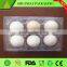 Clamshell cheap plastic egg packaging cartons tray wholesale