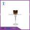 Trust Glassware Manufacturer 200mm Tall Glass Candle Holder Wholesale