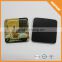 15-00215 Wenzhou fridge ceramic frog magnet rectangle fridge magnets in metallized printing