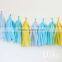 Bulk Diy Tissue Tassel Garland Yellow Garland