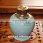 Longquan celadon kung fu tea caddy tin lid seal Chaguan gift