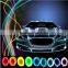 2015 Newest 9 Colors Car EL Cold Light With 1 Meter Drive Motor Auto Atmosphere String Lights LED Christmas Decorative Lights