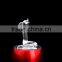 New Custom design snake figurine make glass figurines for home decration