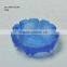 wholesale blue glass ashtray cheap crystal glass ashtray
