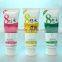 80g milk hand cream usage tube with screw cap