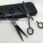 Black Color Coated Barber Hair Cutting Scissors & Thinning Scissors Set 6.5"
