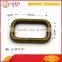 33 mm wide handbag fittings nickel rectangle ring iron buckle square ring