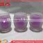 High quality small glass candle holder wholesale 2016