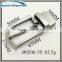 Fixed gentlemen technical plating custom-made turning buckle for pin Split leather belt