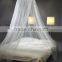 home textile 100% polyester circular insect shield net mosquito net supplier