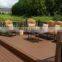 exterior grey wood plastic composite engineered flooring