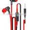 Hot sales Super Bass In-ear Earphone 3.5mm Stereo Headphone with Mic for cellphone