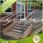 2016 China manufacturer 304 stainless steel short handrail design for stairs portable handrail