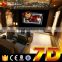 2016 Most Profitable 7d cinema project with interactive gun shooting game