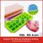 21 cube with lid silicone ice cream mold