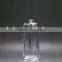100 ml flat rectangle transparent make-up glass perfume bottle