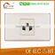 Plastic (PC) american 10A 3Gang 1Way Wall Switch (Electrical switch)