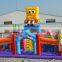 Factory price colorful kids inflatable amusement park fun city for sale