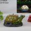 2016 new product solar polyresin tortoise