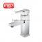 Brass chrome bathroom bath faucet single wall mounted lever bath shower mixer