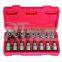 17pcs Drive Mechanics socket bits tool set electronic tool set