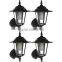 Solar Powered Victorian Style Outdoor Garden Wall Lights Lanterns Lamp 2 PACK or 1 PACK