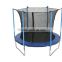Fitness 8ft trampoline with enclosures,L-shaped leg trampoline