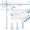high quality machine TC6016A tower crane