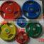 Body-Solid Colored Rubber Grip Olympic Plates