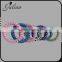 Elastic Circle Hair Tie Ponytail Holder Band Multi Color Telephone Wire Cord Elastic Head Tie Hair Band Color Random FHHTA0022