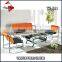 Modern leather sofa set reception office sofa TZ-B07