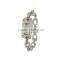 New models alloy square diamond chain bracelet girl latest hand watch