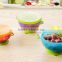 Free adult baby products customized color food grade pp suction new baby feeding bowl with grip manufacture