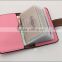 Hot selling leather wallet card holder business card case