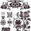 Adults Summer Fashion Black Temporary Custom Body Tattoos