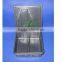 Guangzhou factory flocked tray,plastic tray for product display