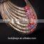 Hot Selling Fashion Women Necklace 9 Levels Big Silver Necklace