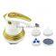 Body massager with 4 heads can be changed