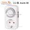 230VAC 50HZ ON AUTO OFF switch 24 hour daily indoor countdown mechanical timer programmable light switch