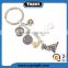 Wholesale Custom Promotional Gift High Quality Mini Animal Metal Keychain With Different Breed Dog