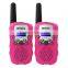Updated Pink retevis RT-388 0.5W 22 Channel 462.5625-467.7250 UHF rechargable mini 2 way Radio