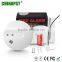 9V Battery Operated Fire Alarm Wireless Combined Smoke Heat Detector PST-WHS101