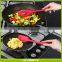 5 Piece Dishwasher Safe Silicone Kitchen Baking Utensil Set - Spatula, Spoon, Basting Brush, Egg Whisk, and Slotted Turner