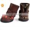 JML good quality cheap warm snow boots for dogs winter dog shoes