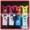 soft silicone Material colorful 3D cartoon Mickey mouse ear phone cover For iphone5 6 6s 7 plus cases