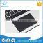 Portable wireless tablet pc bluetooth keyboard aluminum case