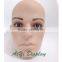 Female make up mannequin head for hat display