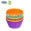 Silicone baking cup silicone Mini cupcake