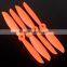 High crashworthy performance 6x 4.5 inch CW CCW 6045 microlight paramotor rc aircaft propeller fan