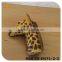 Promotional deer plastic animal finger puppet for kids/custom animal plastic finger puppet